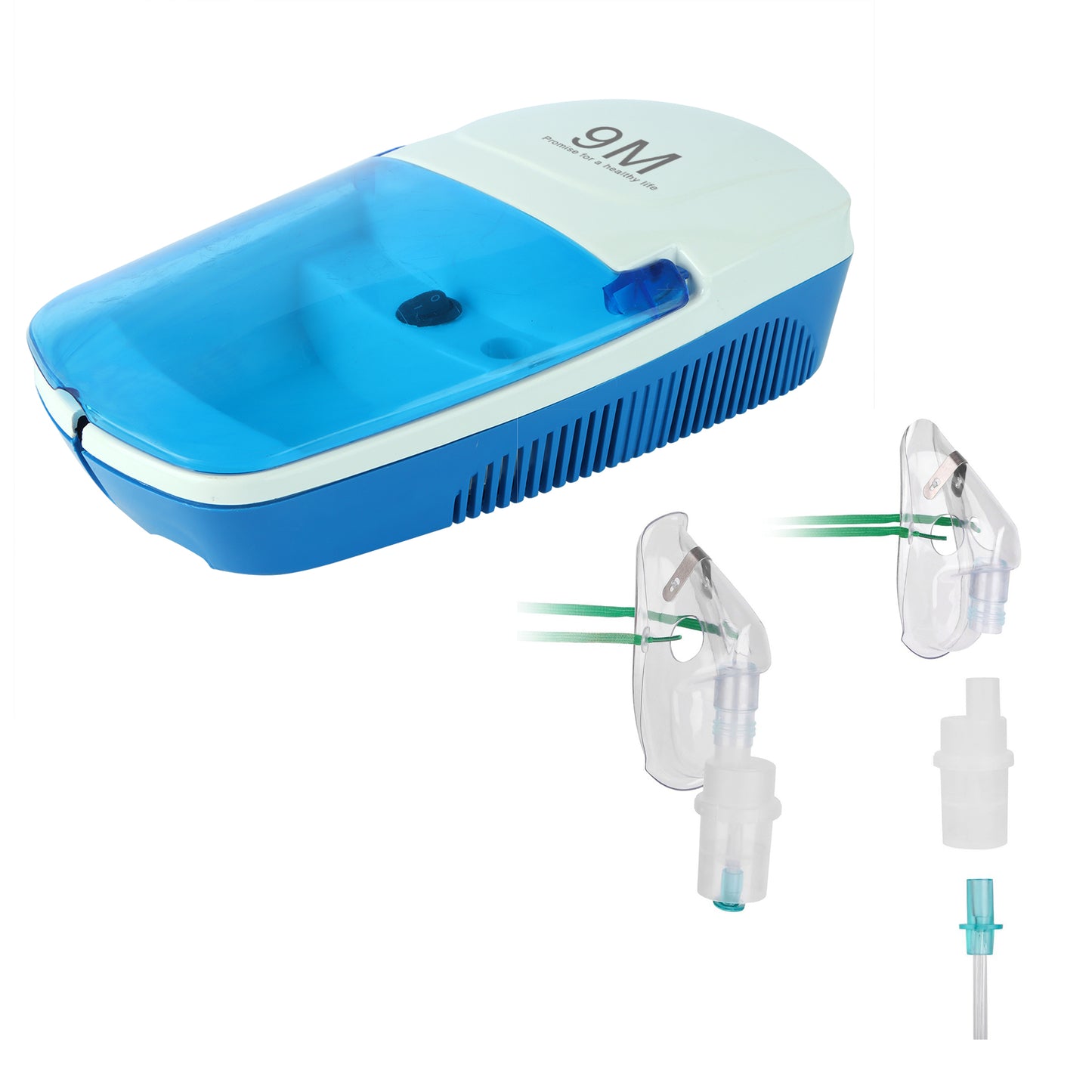 9M Super Nebulizer Compressor Complete Kit Nebulizer with Child and Adult Masks