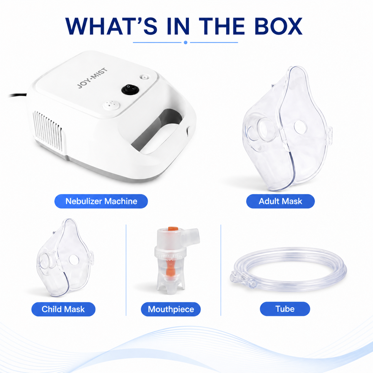 Joynist Advance Nebulizer Compressor Complete Kit Nebulizer with Child and Adult Masks