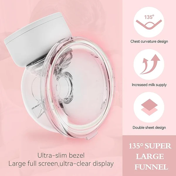 9M Electric Breast Pump (Wearable) with bottle
