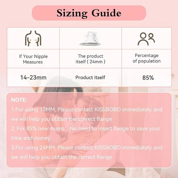 9M Electric Breast Pump (Wearable) with bottle