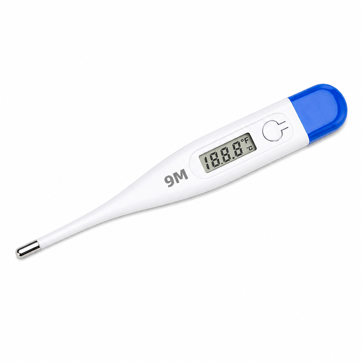 9M Digital Thermometer With Quick Measurement of Oral & Underarm Temperature in Celsius