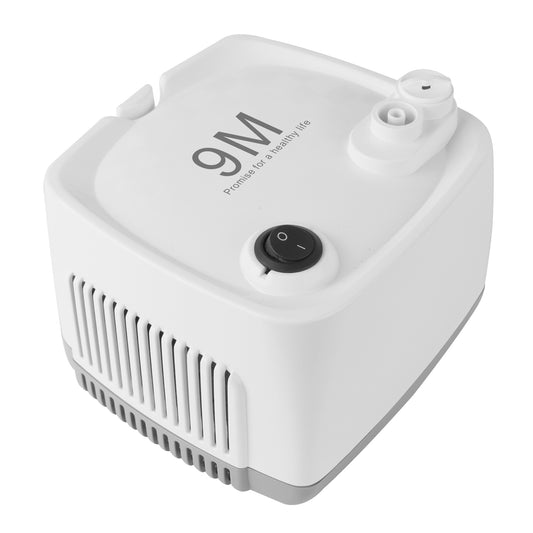 9M ECO White Nebulizer Compressor Complete Kit Nebulizer with Child and Adult Masks