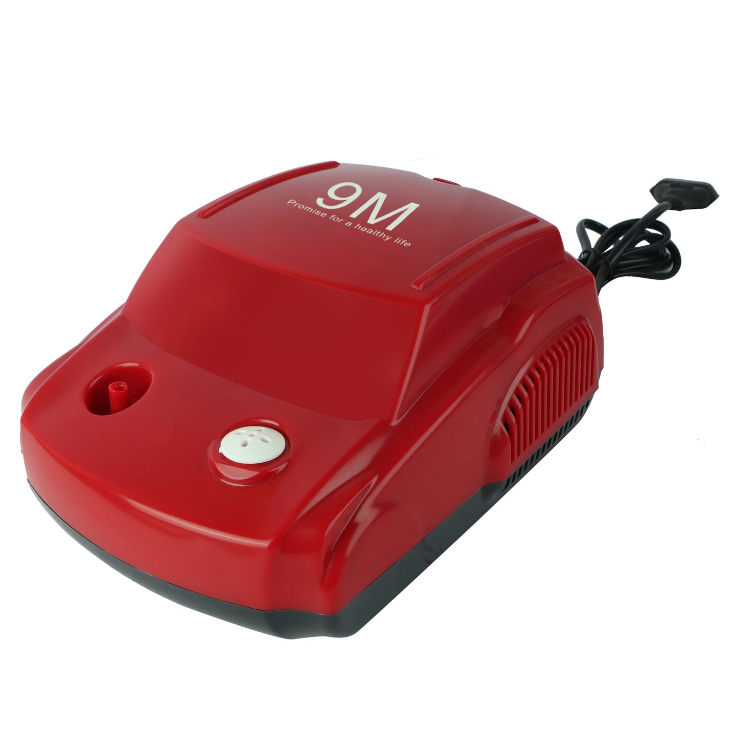 9M Droom Red Car Shape Nebulizer Compressor Complete Kit Nebulizer with Child and Adult Masks