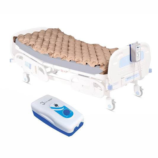 JOYMIST Anti Decubitus Bubble Air Mattress with Pump for Patients Bed Sore Helps in Prevention of Bed Sores