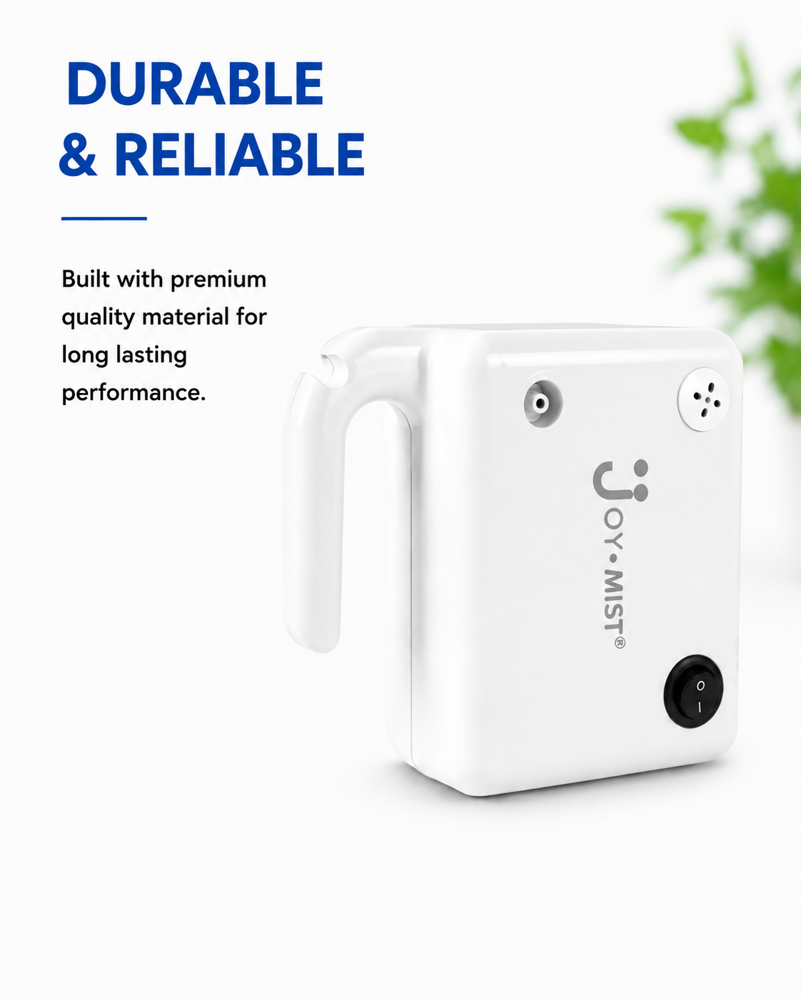 JOYMIST Mini Nebulizer Compressor Complete Kit Nebulizer with Child and Adult Masks